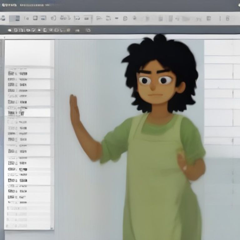 apu shrugging at a spreadsheet with only one column filled apu shrugging at a spreadsheet with only one column filled